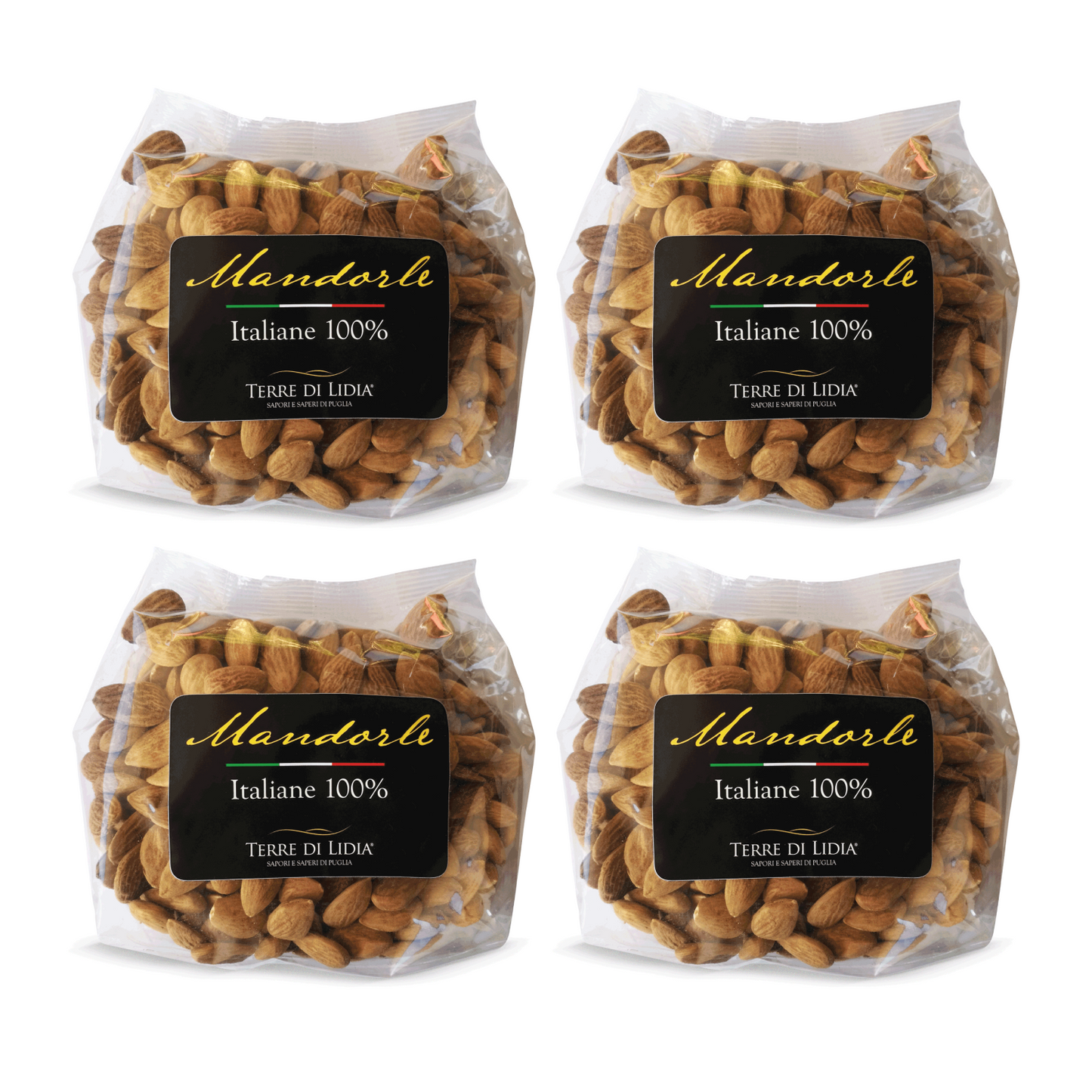 Mandorle dolci grezze sgusciate (4 Confezioni da 500g)