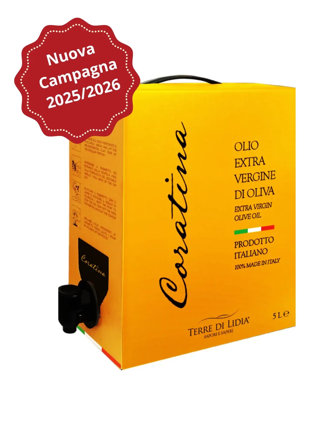 Olio Extravergine di Oliva - Terre di Lidia