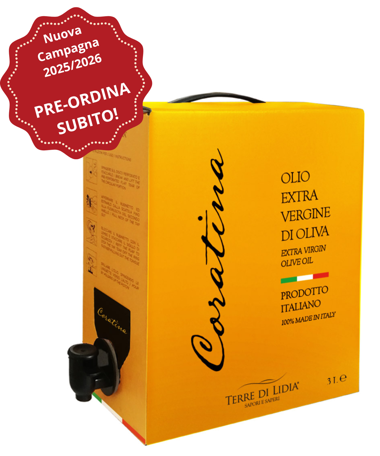 box 3 litri coratina 2026