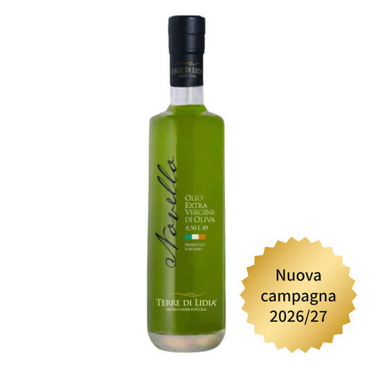 Novello - oliwa z oliwek extra virgin - szklana butelka 0,50 l - Kampania 2025/2026