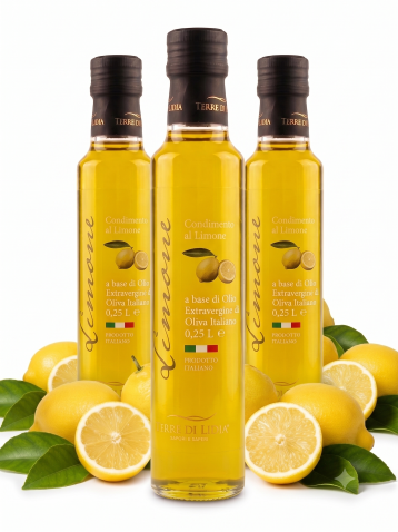 Condimento al Limone a base di Olio Extravergine di Oliva - 3 x 250ml